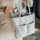 Жіноча сумка "Юта" біла s428 фото