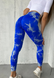Спортивні жіночі лосини з ефектом Пуш-ап 4907 блакитний_S 4907_Блакитний фото 4